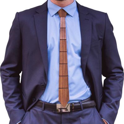 American Walnut Handcrafted Wooden Necktie